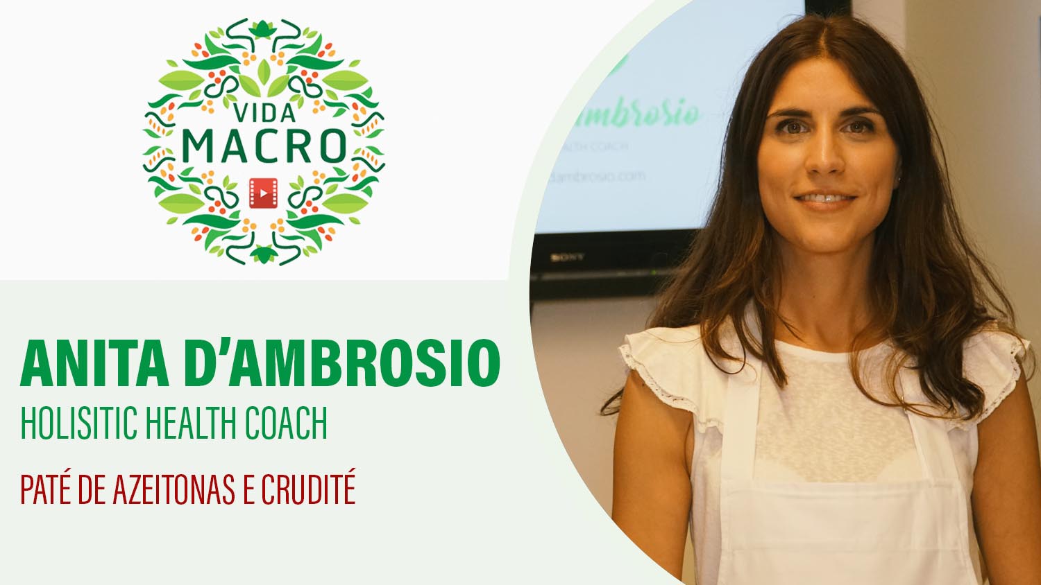 Read more about the article Anita D’Ambrosio // Paté de Azeitons e Crudité